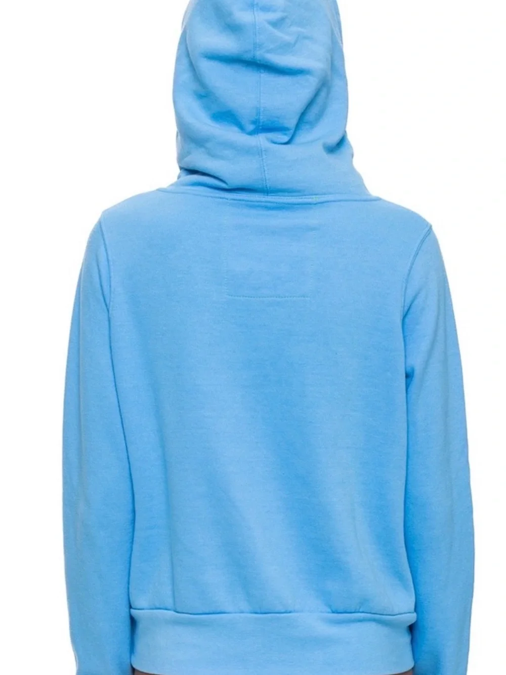 Aviator Nation Ninja Hoodie Sky Blue Size M Ultra Soft Cozy Sweatshirt - Picture 4 of 12